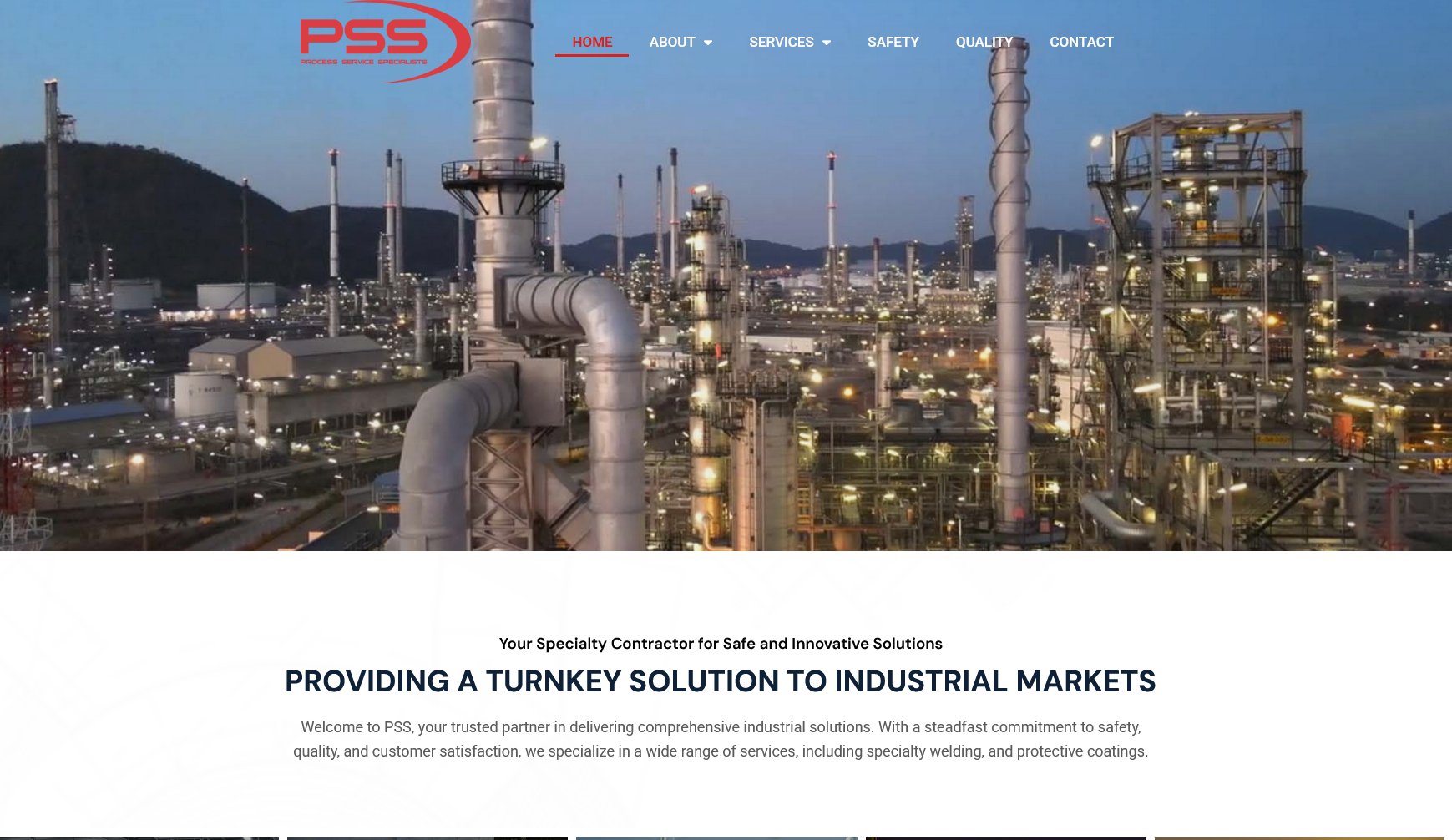 PSS &mdash; Process Service Specialists website